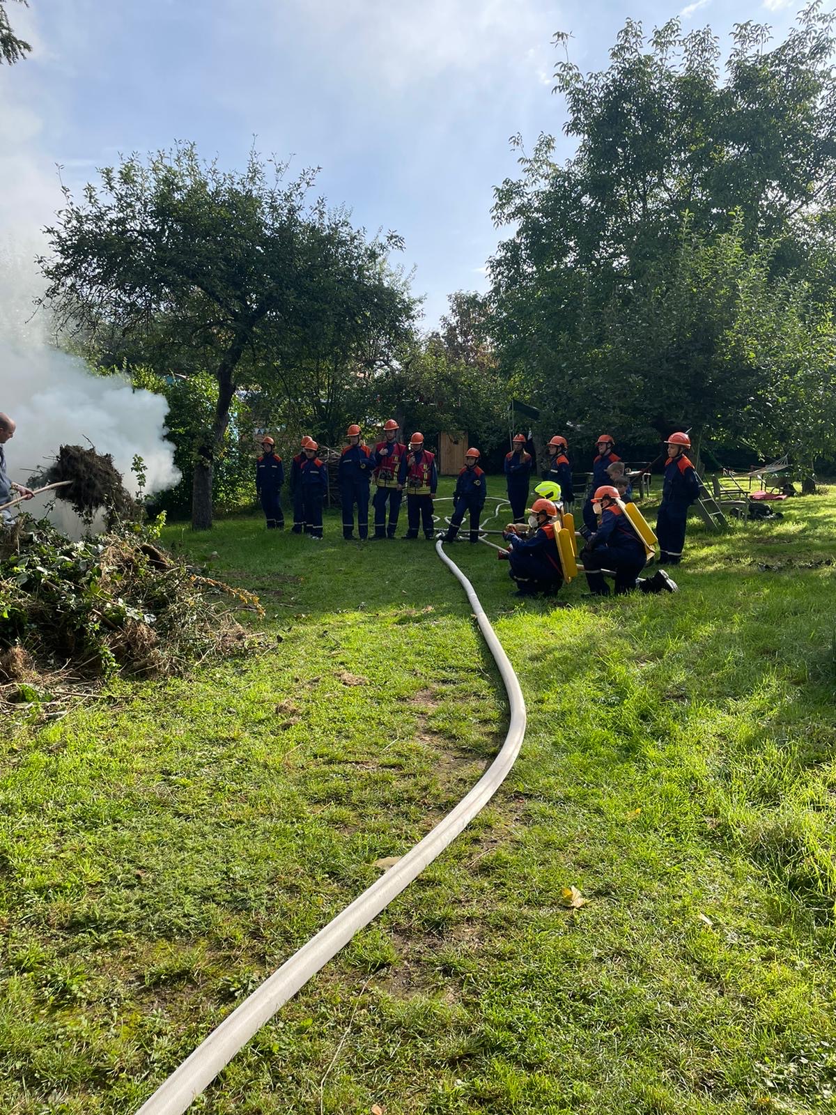 Jugendfeuerwehr Übung